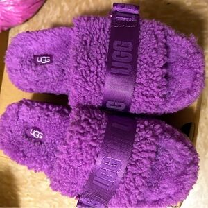 Purple Ugg Slides